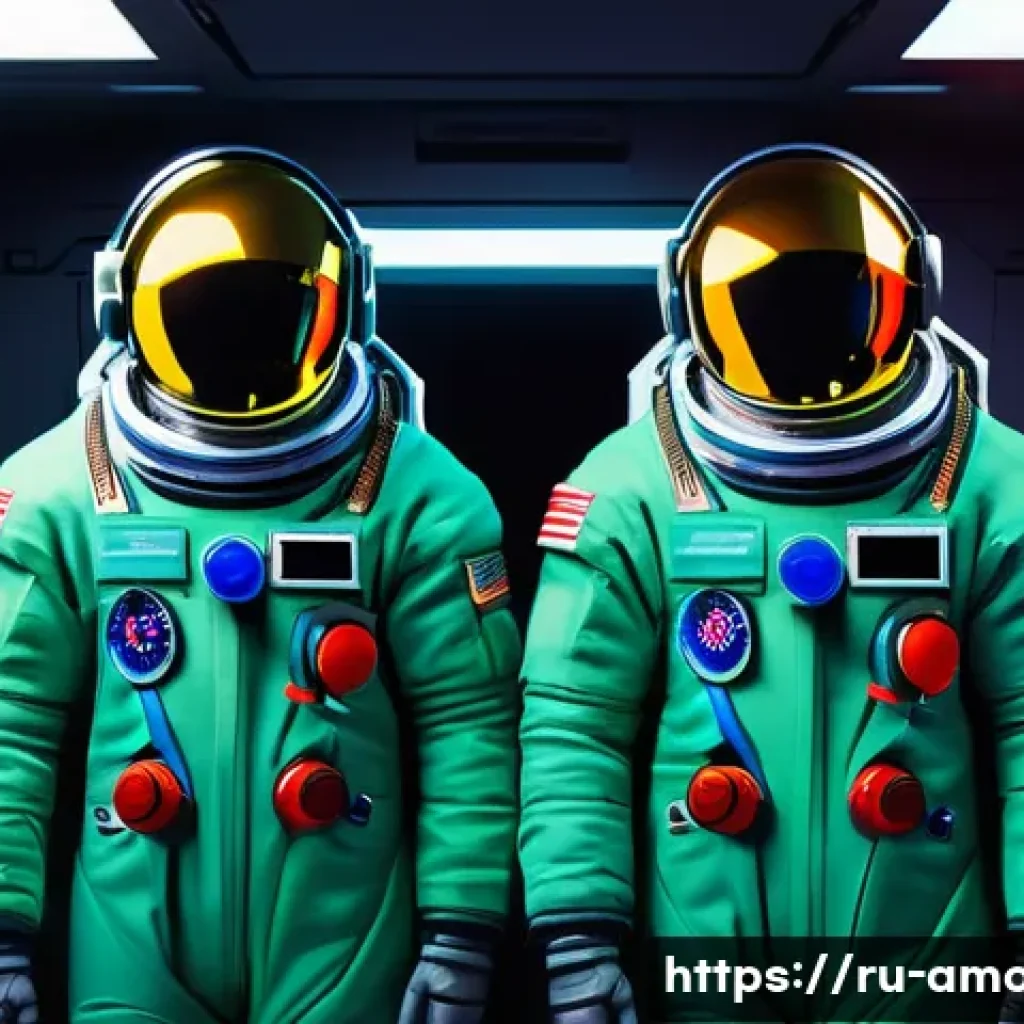 어몽어스 최초 출시일 - **Prompt:** A group of four iconic Among Us crewmates in vibrant primary colors (red, blue, yellow, ...